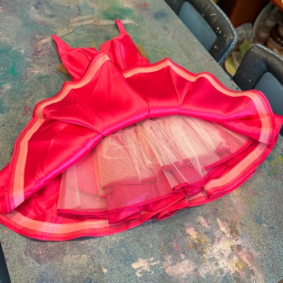 Hot Pink Party Dress - Picture 2 of 15